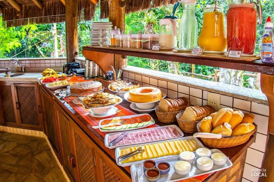 Casa Bonita Hospedagem E Cafe Abraão Eksteriør billede