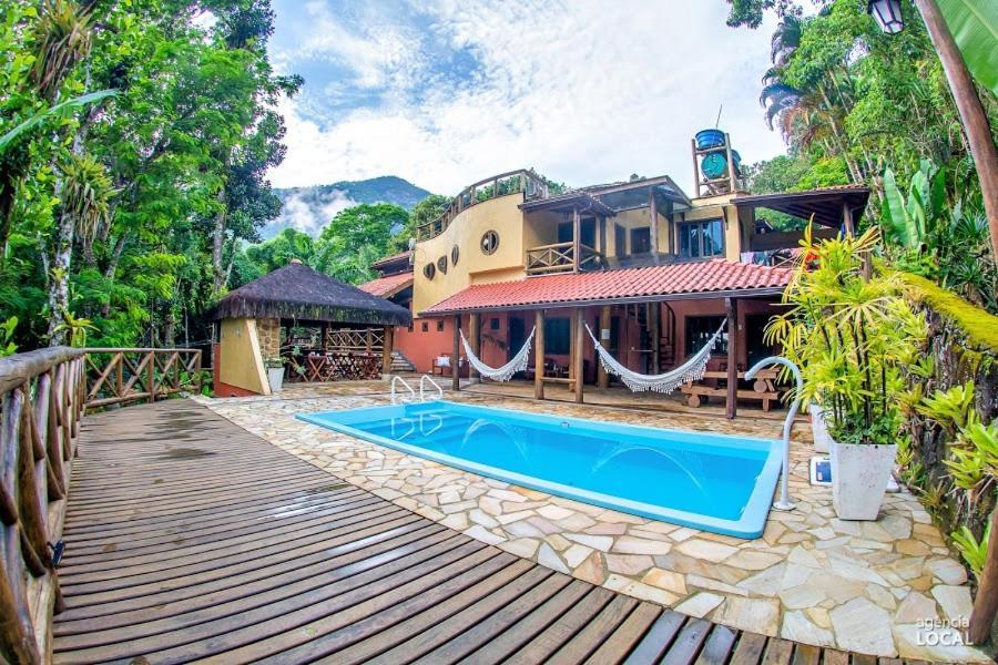 Casa Bonita Hospedagem E Cafe Abraão Eksteriør billede