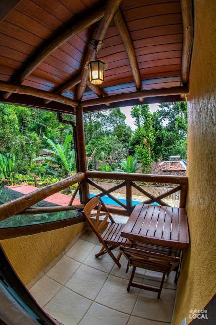 Casa Bonita Hospedagem E Cafe Abraão Eksteriør billede