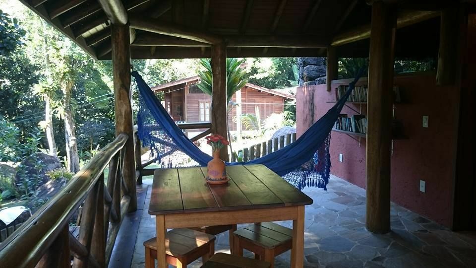 Casa Bonita Hospedagem E Cafe Abraão Eksteriør billede